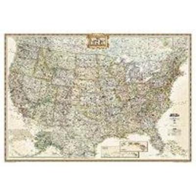 Executive USA politisch, Karte von National Geographic Maps, National geographic, 978-0-7922-3370-1