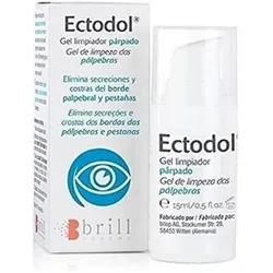 Brill, Augenpflege, Ectodol Eyelid Cleansing Gel 15ml (Augenpflege Gel, 15 ml, Tag)