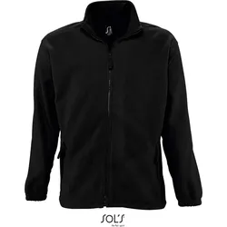 SOLS Herren Fleece Jacke Fleece-Jacke 55000 black XS
