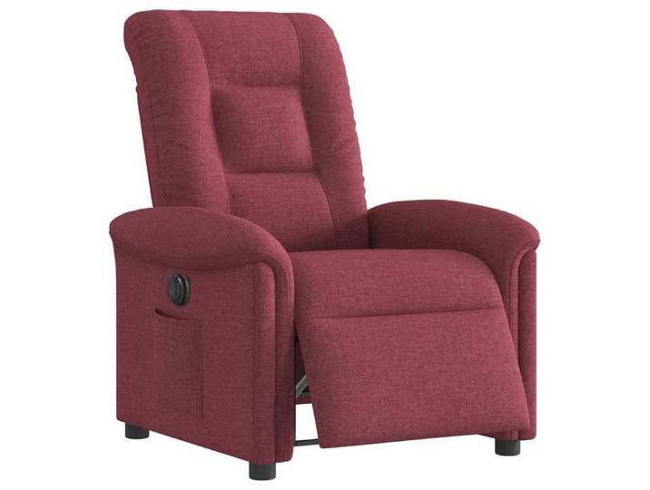VIDAXL(8641)Fauteuil inclinable électrique Rouge bordeaux Tissu Chaise Relax 1 PERSONNE