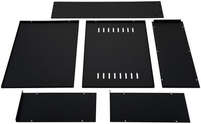Adam Hall 87409V Rack Housing 3U Black