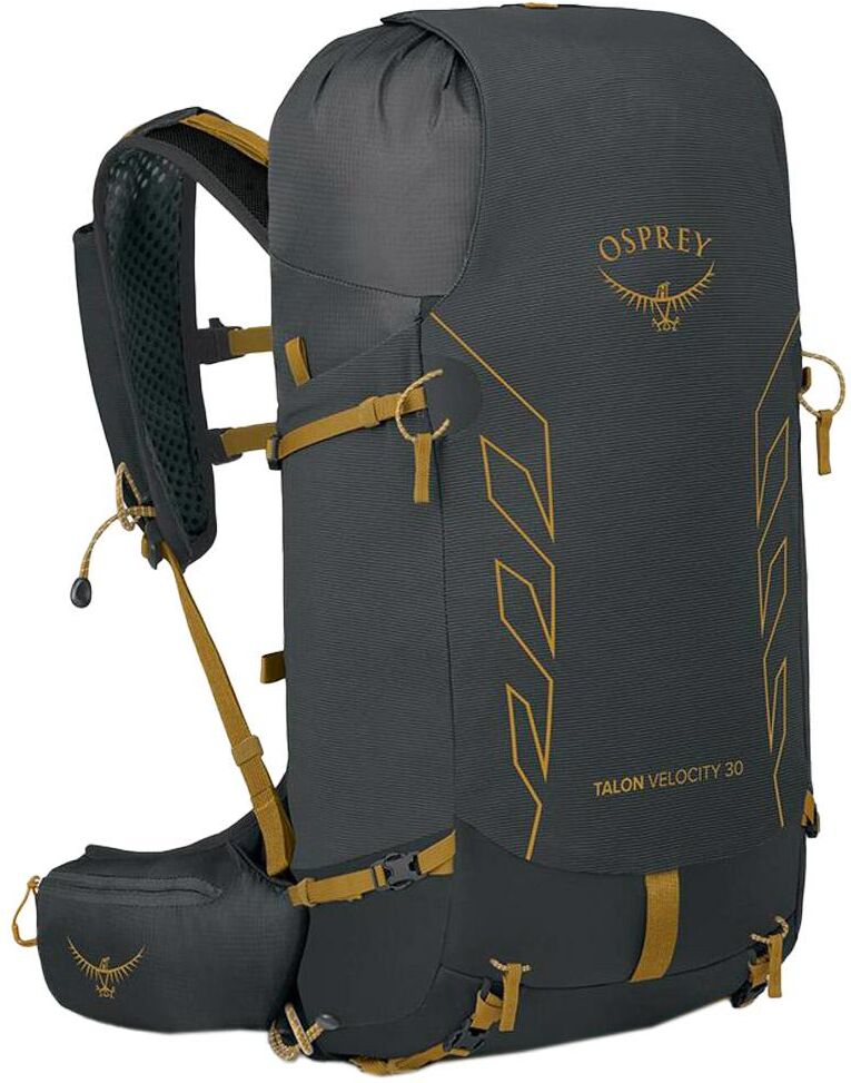 Osprey  - Talon Velocity 30 Dark Charcoal Tumbleweed Yellow - L-XL - Sac à dos
