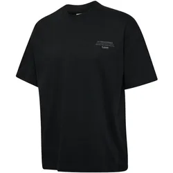 hummel, Unisex, Sportshirt, hmlLOOSE T-SHIRT S/S KICK OFF CLUB (S), Schwarz