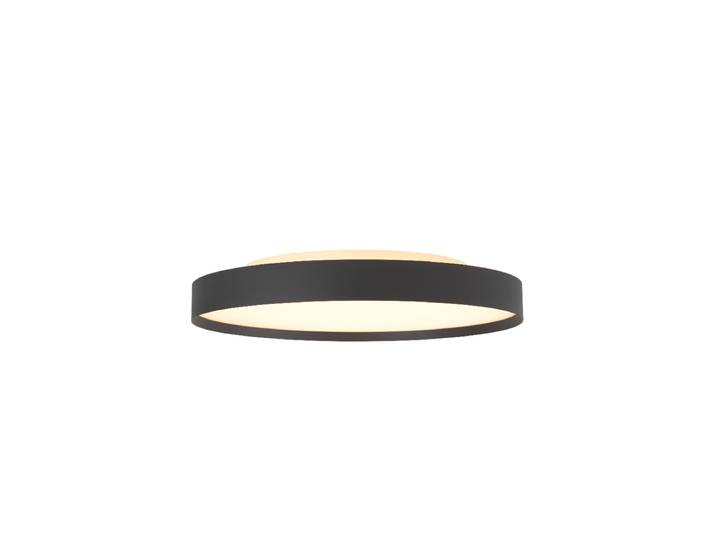 LED Design Deckenlampe Backlight Full Schwarz Halo Design