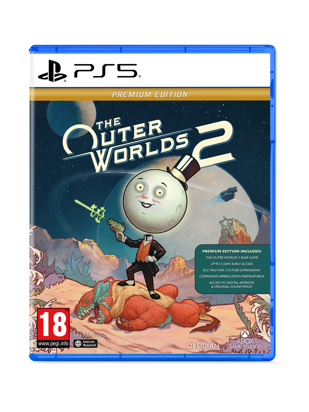 The Outer Worlds 2 (Premium Edition) - Sony PlayStation 5 - RPG - PEGI 18