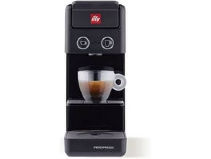 Machine à Café - ILLY - Iperespresso Home Y3.3 - Noir - Compacte - Design Élégant