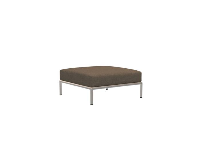 HOUE LEVEL 2 Ottoman Hocker Aluminiumgestell