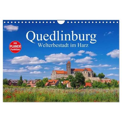Quedlinburg - Welterbestadt im Harz (Wandkalender 2026 DIN A4 quer), CALVENDO Monatskalender