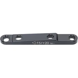 TRP Adapter Flat Mount für 140/160 mm vorne schwarz