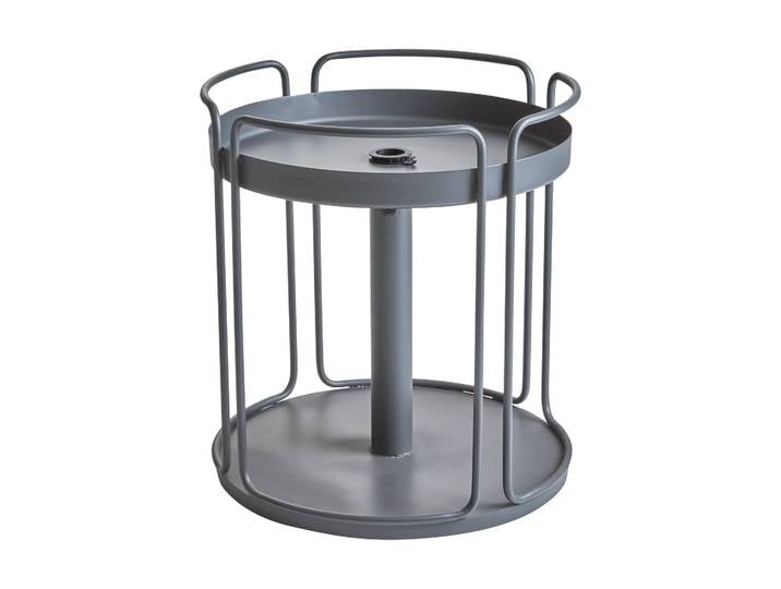 Brafab Shady Beistelltisch und Sonnenschirmfuß Anthracite