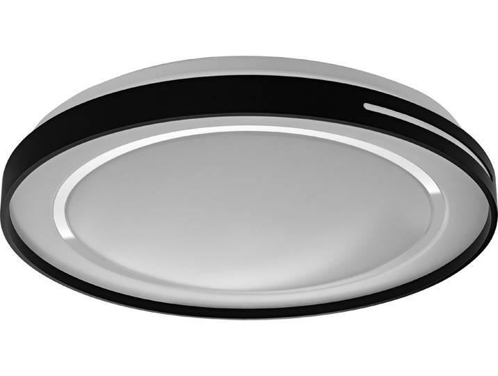 LEDVANCE SMART+ Wifi Orbis Lisa, Intelligente Deckenbeleuchtung, WLAN, Schwarz, Polycarbonat (PC), Stahl, 2700 K, 1850 lm