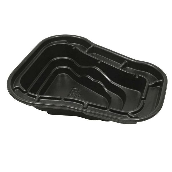 OUTSIDELIVI Ocean I Fertigteich HDPE 1500 l H70x230x200 cm 08406112