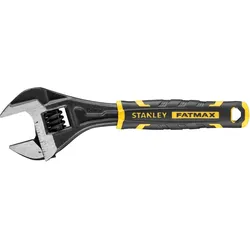Stanley, Schraubenschlüssel, FATMAX Verstellbarer Rollgabelschlüssel 10 mit BiMaterial Griff für hohen Komfort und Kontrolle (250 mm)