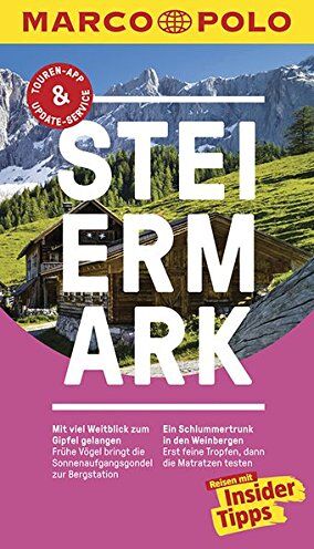 Anita Ericson - MARCO POLO Reiseführer Steiermark: Reisen mit Insider-Tipps. Inklusive kostenloser Touren-App & Update-Service - Preis vom 10.10.2026 11:48:34 h