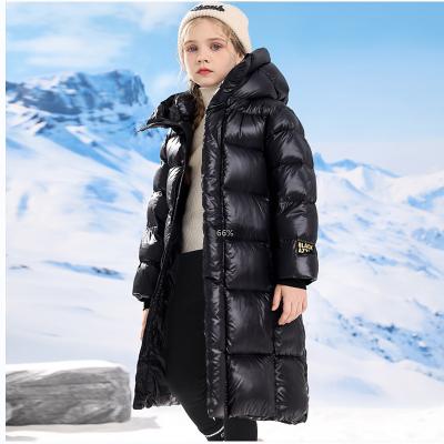 LightInthebox Kids Girls' Down Coat Puffer Jacket Kids Puffer Jacket Active Zipper School Coat Outerwear 4-13 Years Spring Black
