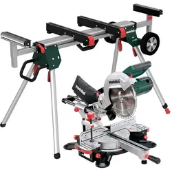 Metabo, Kappsäge + Gehrungssäge, Set KGS 254 M + KSU 251