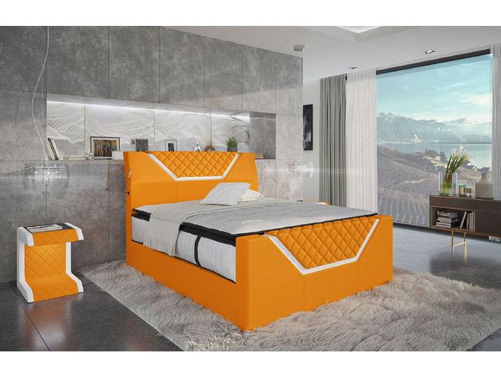 Boxspringbett Nantes Stoff