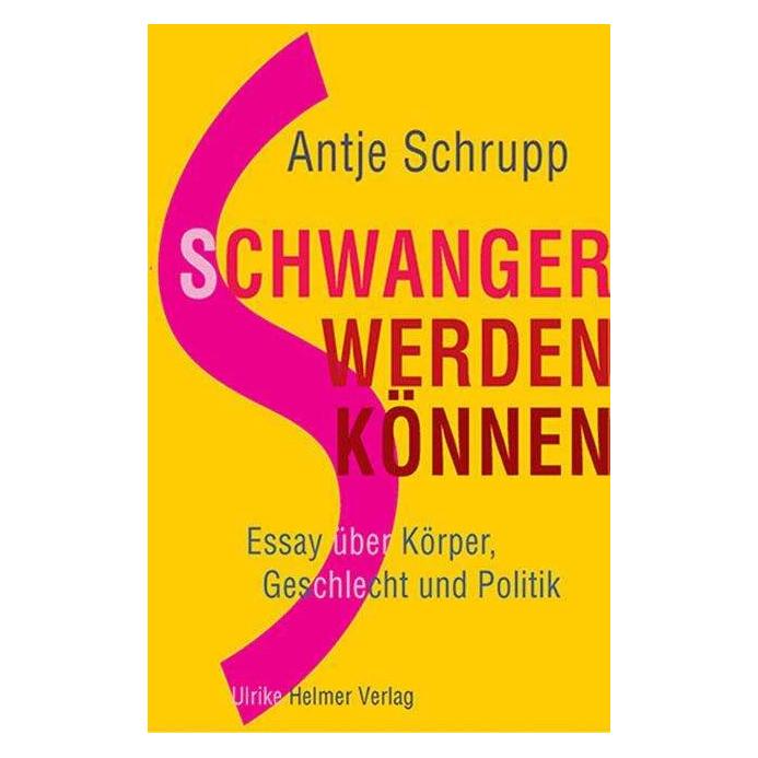 Ulrike Helmer Schwangerwerdenkönnen (Deutsch, Softcover, Antje Schrupp) (35201510)
