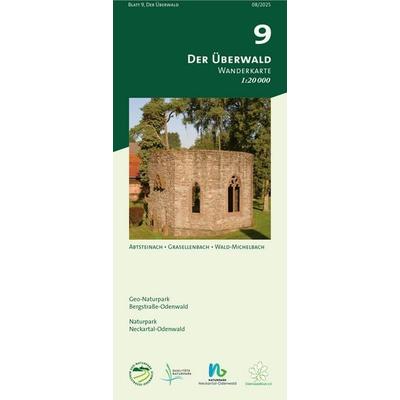 Blatt 9, Der Überwald, Sonstige von , Meki Landkarten, 978-3-947593-37-8