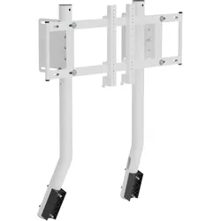 Oplite Monitor Stand GTR S8 E-SPORT (Single Monitor) white retail, Zubehör Gaming Möbel, Weiss