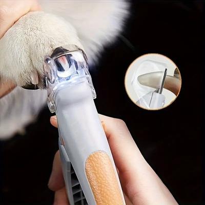 Happy Pet Pantry LED Pet Nail Clippers With Magnification Safe Dog & Cat Nail Trimmer LED Pet Nail Clippers With Magnification Safe Dog & Cat Nail Trimmer
