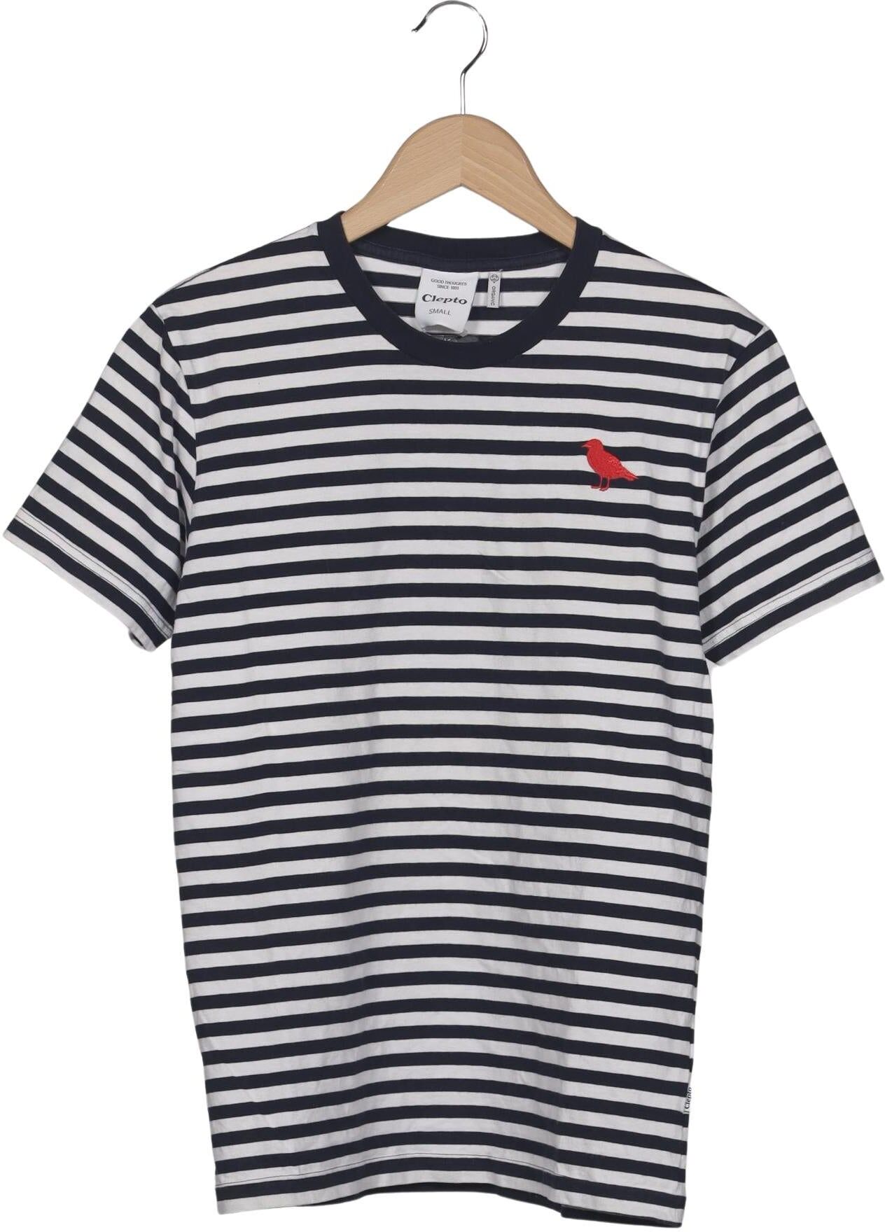 Cleptomanicx Herren T-Shirt, Mehrfarbig, Gr. S, Baumwolle - Second Hand