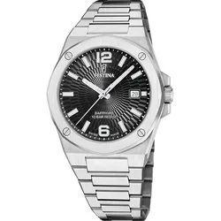 Festina Quarz Herren VallÉe F22000/4 - schwarz,silber - 42mm