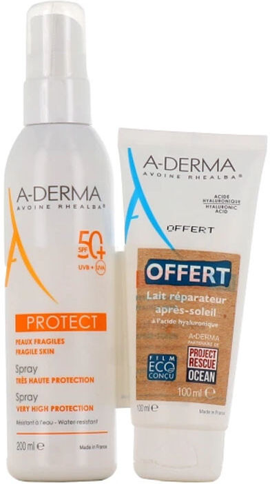 A-derma Protect - Spray Solaire SFP50+ Soins Solaires