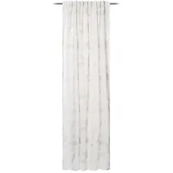 Gözze Fertiggardine Adi 140 x 245 cm Mischgewebe Beige Creme