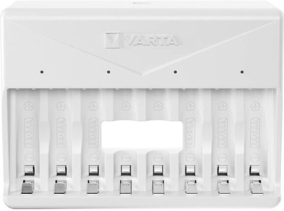 CARREGADOR PILHAS VARTA 8X AA/AAA