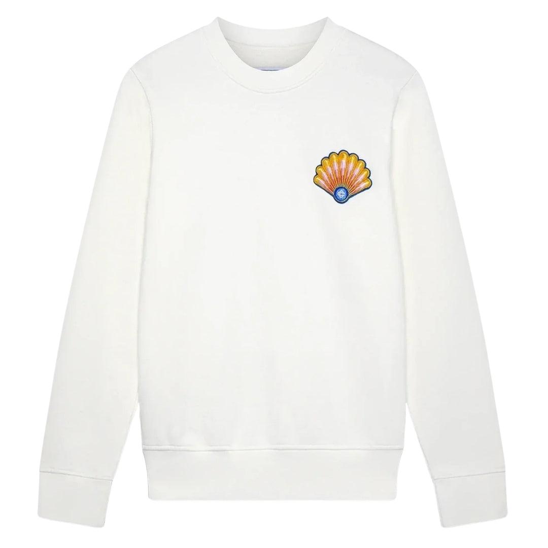 Casablanca Geborduurde Off-white Sweatshirts