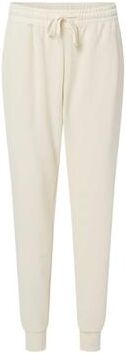 Independent Trading Co. PRM20PNT Women's California Wave Wash Sweatpants in Bone size Small   Cotton/Polyester Blend