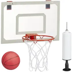 relaxdays Basketballkorb fürs Zimmer