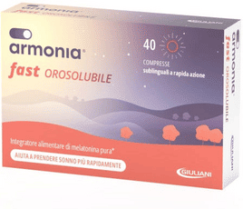 Armonia Fast Integratore Per il Sonno 40 Compresse Orosolubili