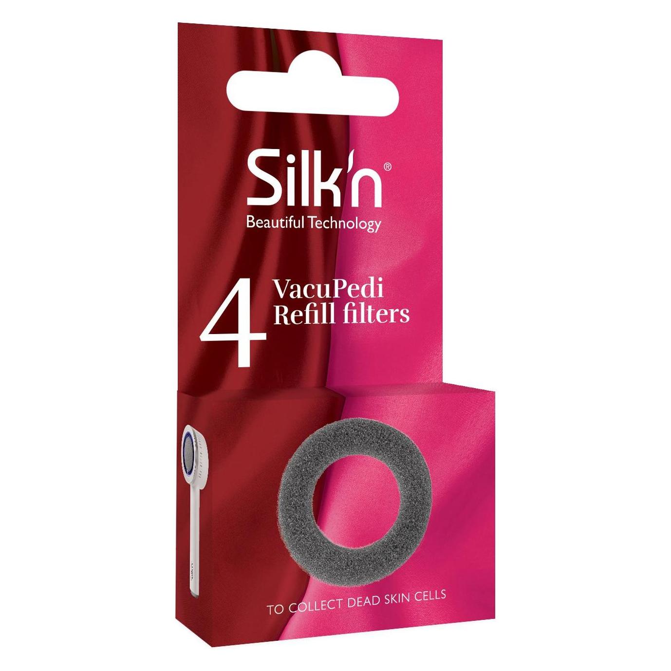 Silk'n Hornhautentferner-Aufsatz VacuPedi Filter (4x) (VPR4P)