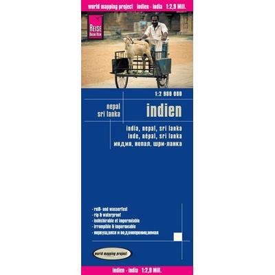 Reise Know-How Landkarte Indien (1:2.900.000) mit Nepal und Sri Lanka, Sonstige von Reise Know-How Verlag Reise Know-How Verlag Peter Rump, Reise