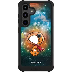 Nivocase Hülle für Samsung Galaxy S24 Stossfeste Handyhülle NIVOmax Case Schwarz Astronaut Offizielles (Samsung Galaxy S24), Smartphone Hülle, Schwarz