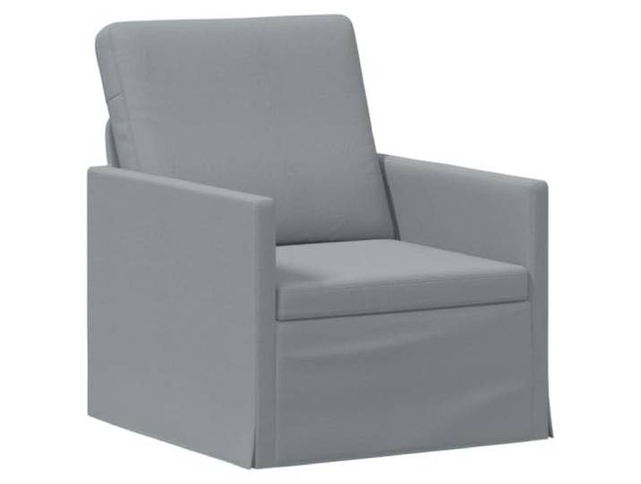 vidaXL Einzelsofa Hellgrau 70 x 81 x 82 cm Stoff