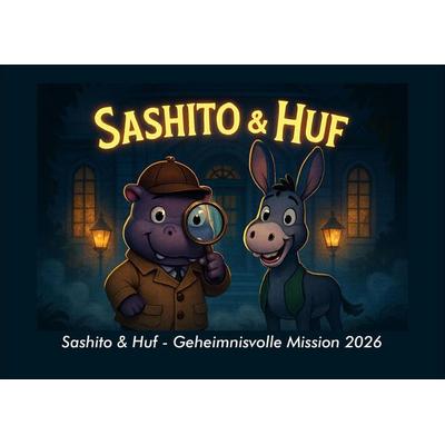Sashito & Huf - Geheimnisvolle Mission 2026 Fotokalender DIN A4