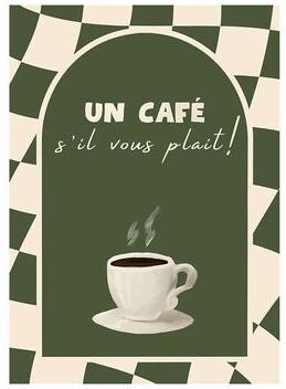 Uplifted Finds Surreal Coffee Diver Canvas Poster   Trendy Kitchen Gallery Wall Art 13 30 X 42 Cm Unframed