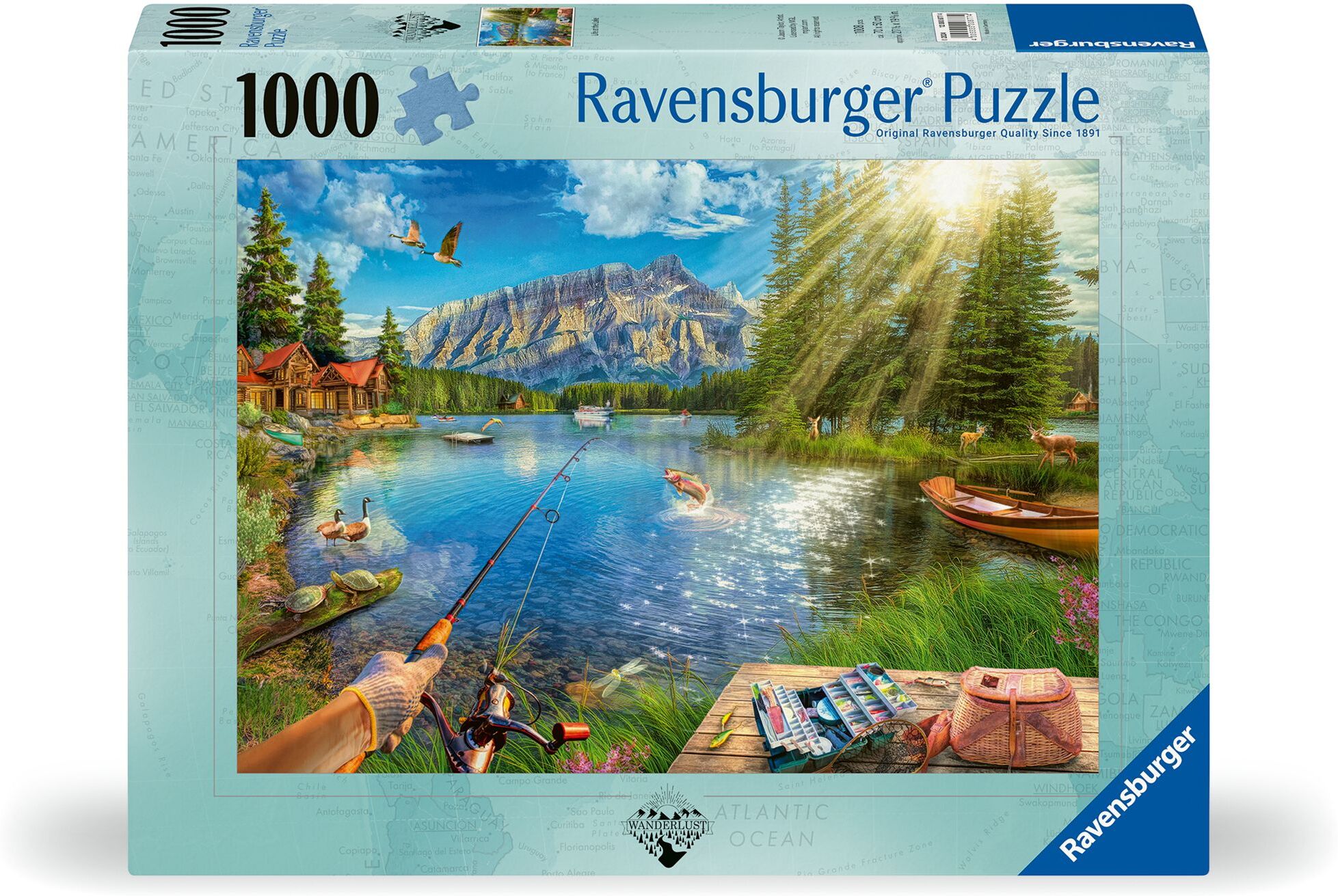 Ravensburger - Puzzle Life At The Lake 1000p (12000877)