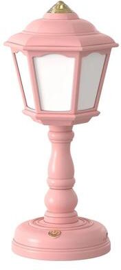 Uplift Essentials Mini Retro LED Desk Lamp With USB Rechargeable Touch Control pink