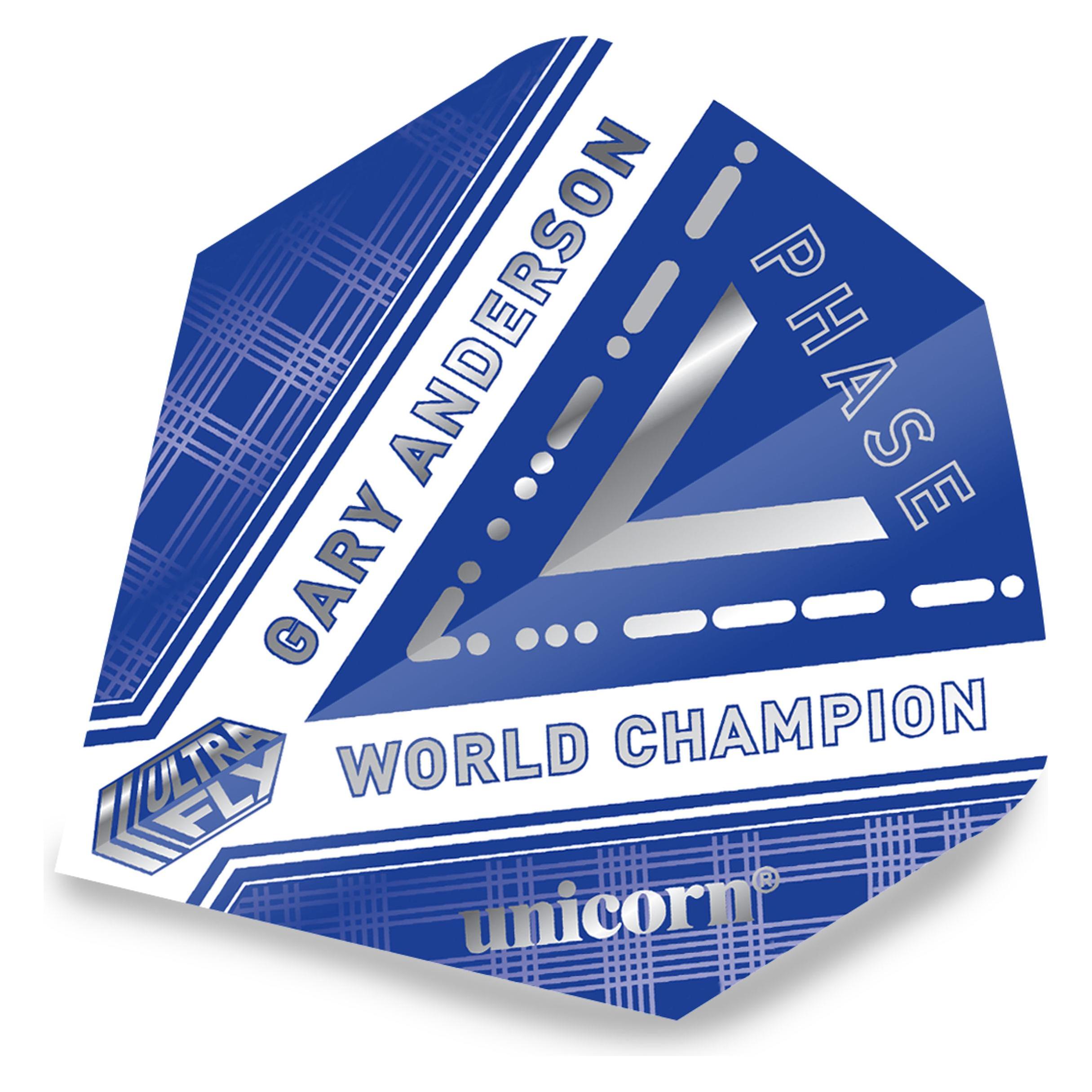 Unicorn Ultra Fly 100 Gary Anderson World Champion Phase 5 Flights (17321449)