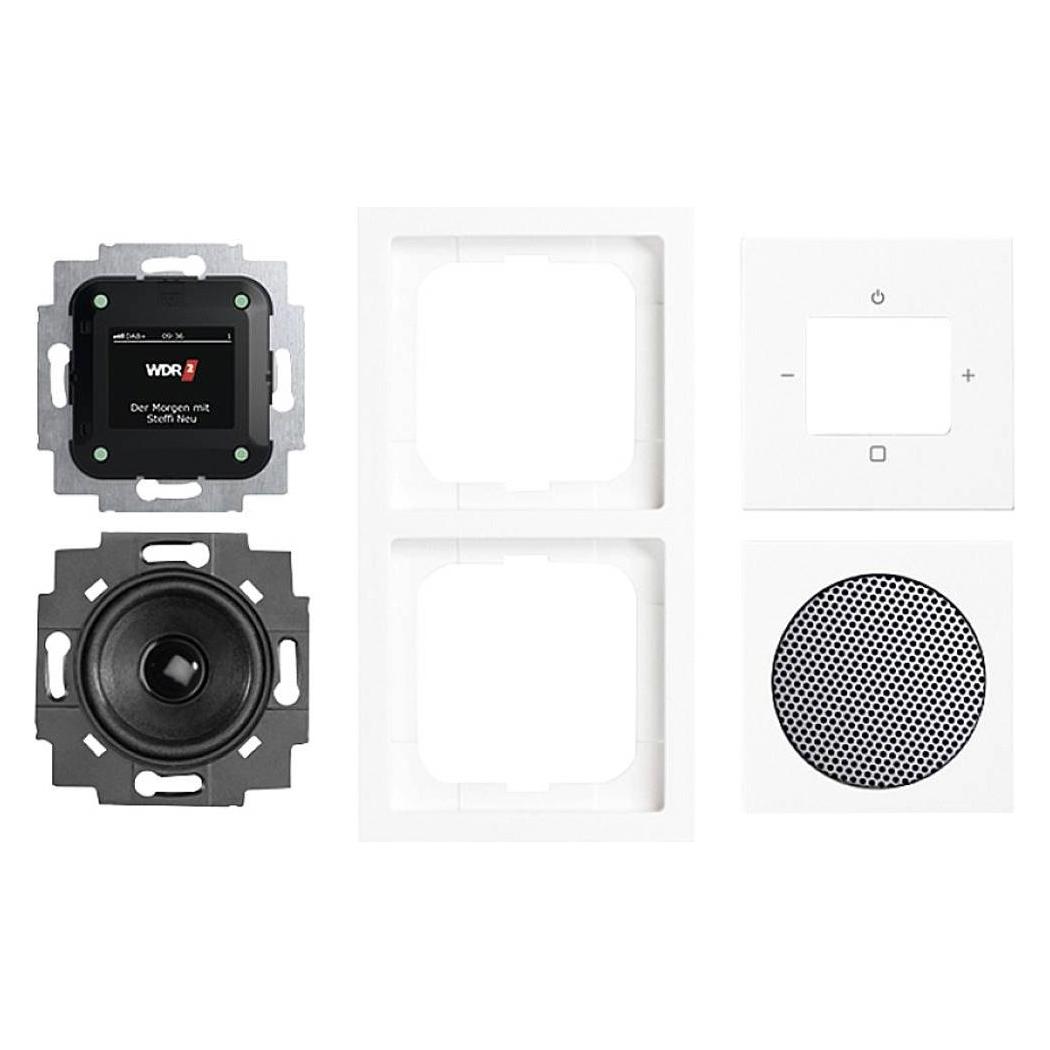 Busch-Jaeger Busch-Radio DAB+ Komplettset (DAB+, FM) (2CKA008200A0233)