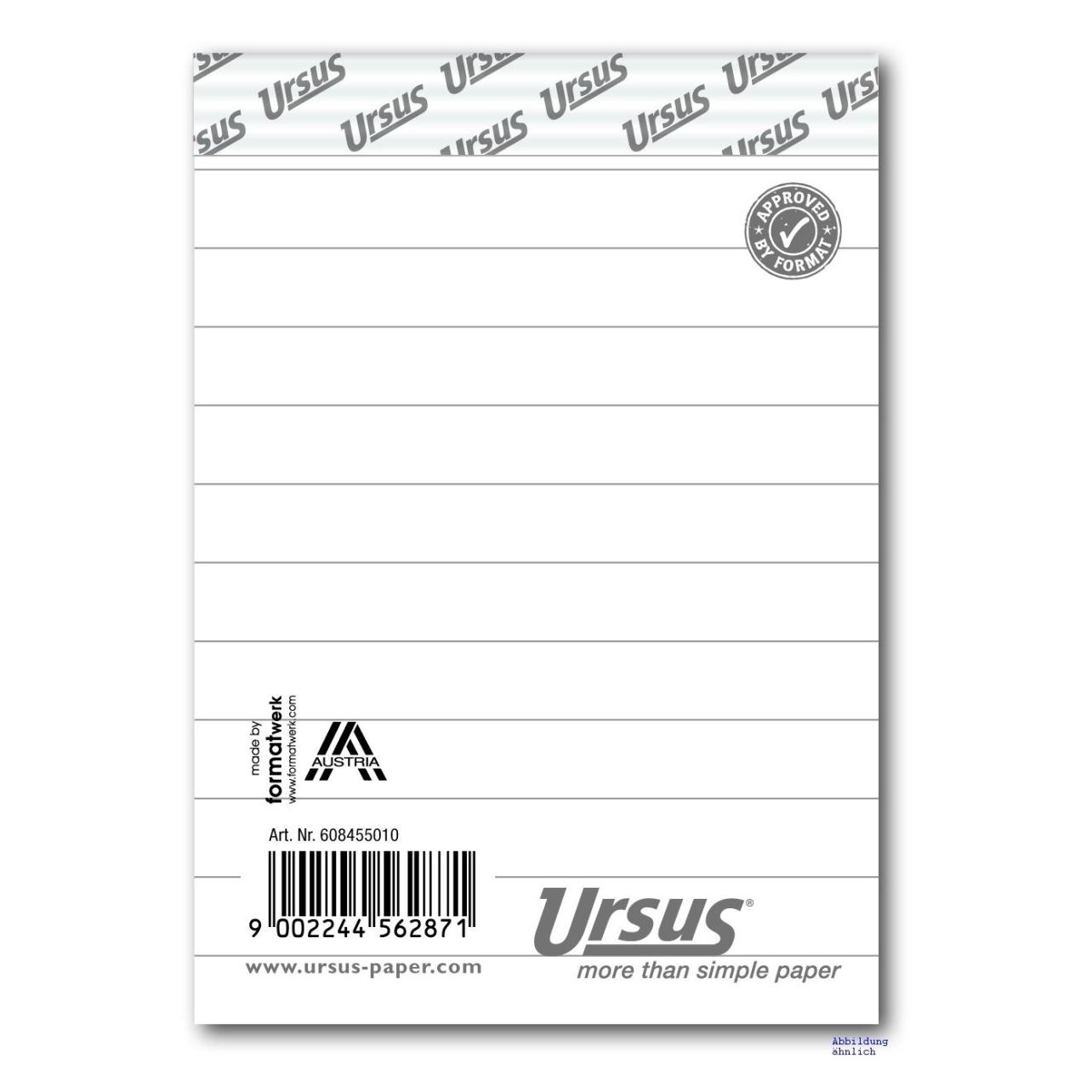 Ursus Notizblock (A7, Liniert) (608455010)
