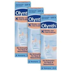Olynth® 0,05% Nasenspray Dreierpack 3X10 ml