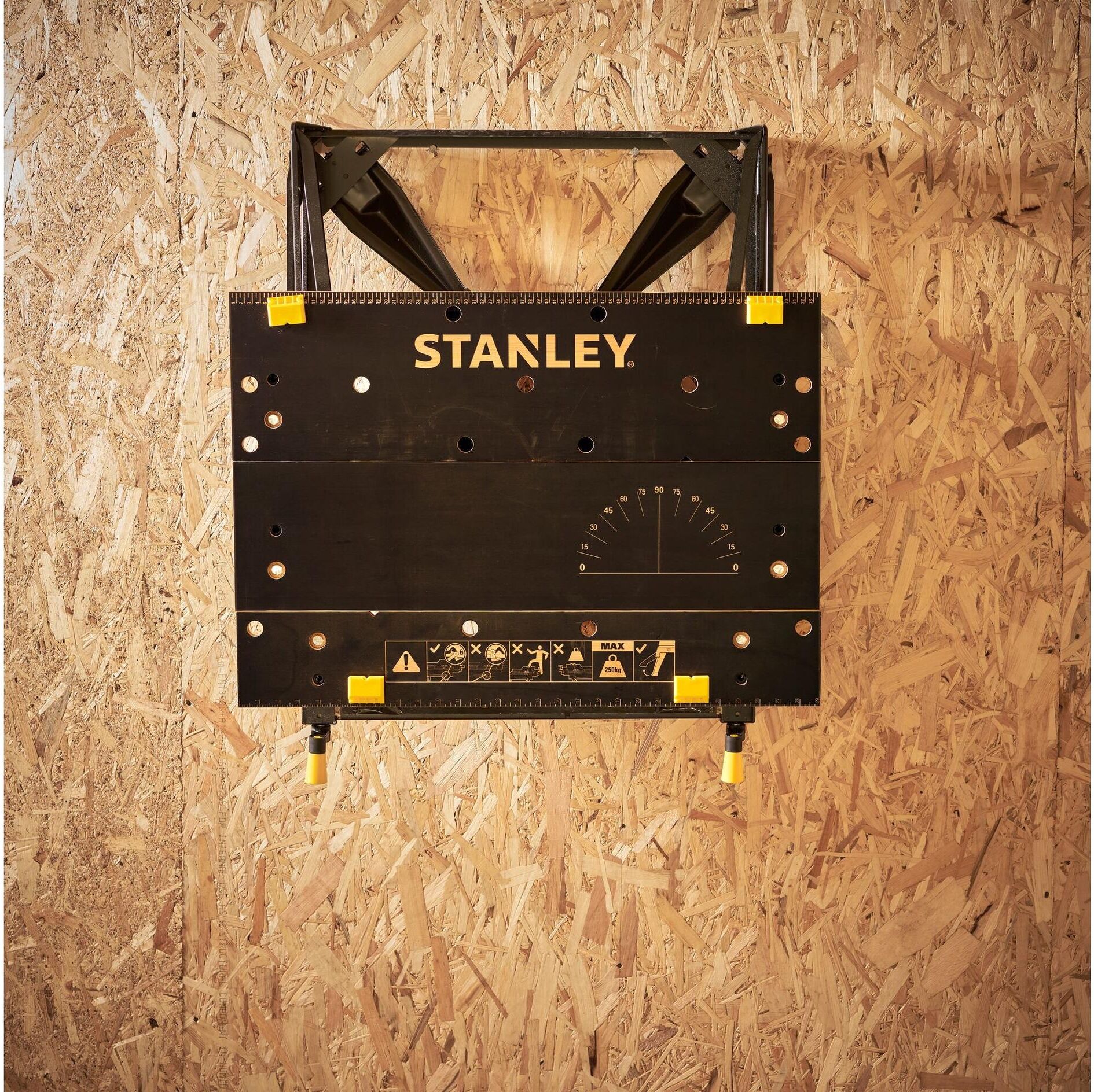 Arbeitstisch STANLEY "Workmate Deluxe", schwarz (bunt), Tische, Arbeitstisch bunt Einheitsgröße