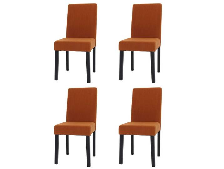 ESSZIMMERSTUHL Orange 4er-Set