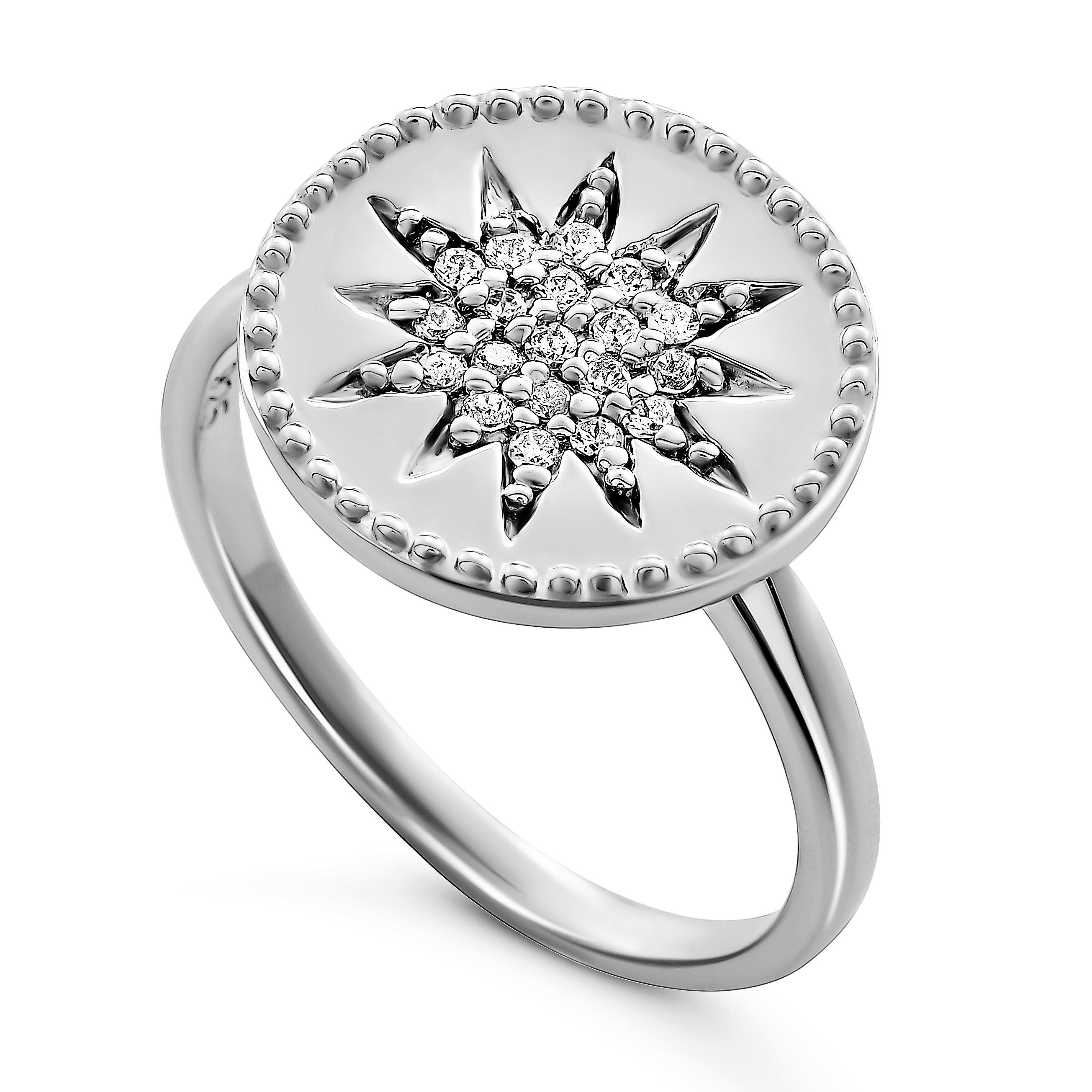 Orphelia 'Shine' Damenring van 925 Sterling Zilver - Zilver ZR-7576