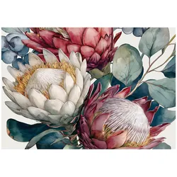 FOTOTAPETE Blumen Natur Grün 200x140 cm